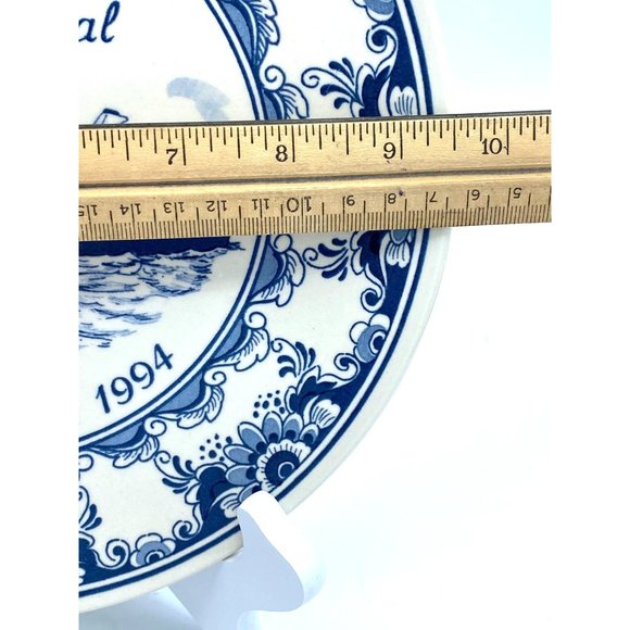 Holland American Cruise Line Inaugural Passenger Plate or Ship Ryndam 1994 - Picture 3 of 4